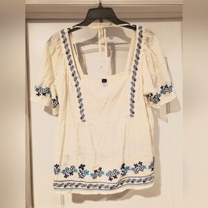 NWT Old Navy women's L Boho top